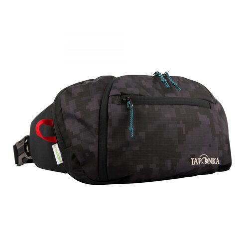 Tatonka 5L Hip Shoulder Back Sling Pack Bag Black Digi Camo
