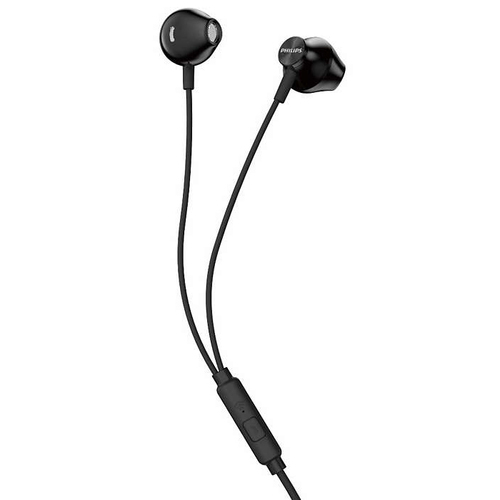 Philips In-Earbud Earphones w/ Mic - Black
