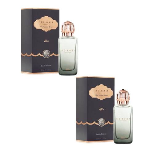 2PK Ted Baker Sweet Treats Ella EDT Eau De Toilette Fragrance Spray For Women 30ml