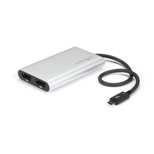 Star Tech Thunderbolt 3 to Dual DP Adapter - 4K60 - Mac and Windows