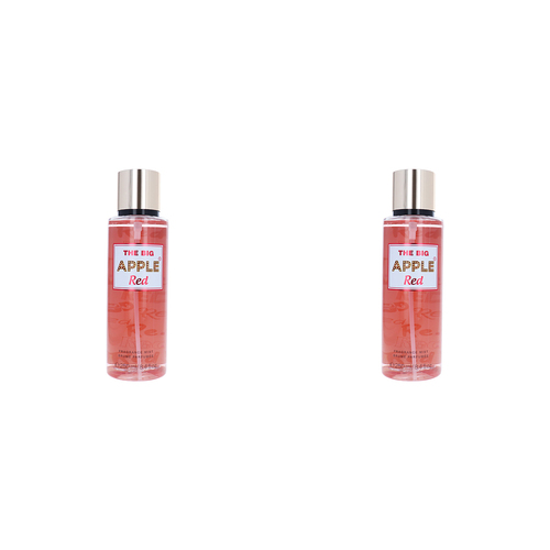 2PK The Big Apple Red 250ml Mist Spray Women's Fresh/Fruity Body Fragrance