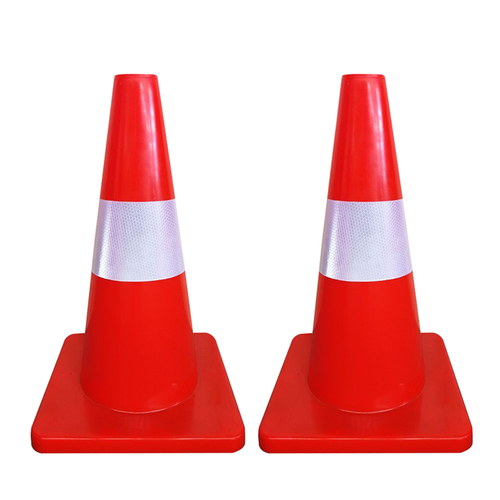 2PK Sandleford Hi-Vis Traffic Cone with Reflective Band 450mm