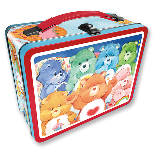 Aquarius 22cm Care Bears Tin Fun Box w/ Handle Lunchbox