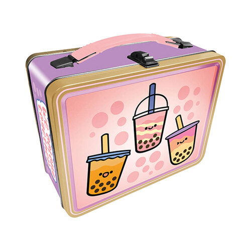 Aquarius 22cm Boba Tin Fun Box Storage w/ Carry Handle