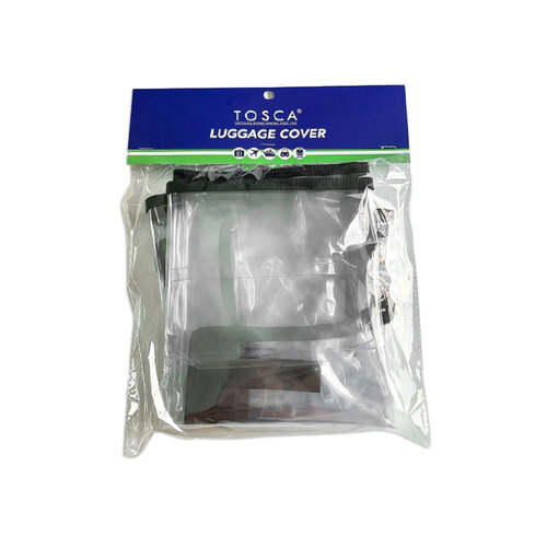 Tosca Clear Travel Luggage Suitcase Cover 20x15cm - XL