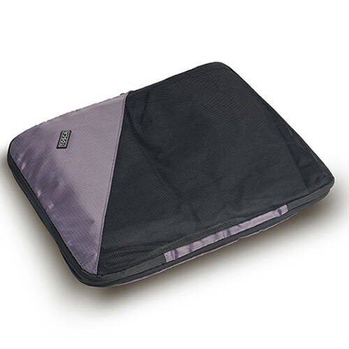 2pc Compression Cube Men Travel Luggage Large Organisers - Black