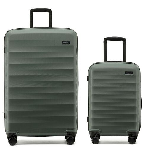 Tosca Interstellar 2.0 Hard Shell 20" & 30" Suitcase Luggage Set - Moss