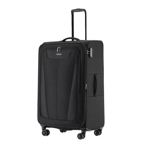 Tosca Altitude Carry-On Travel Suitcase Onboard Luggage W/ Lock 55cm Black