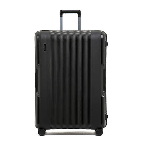 Tosca Knox 29" Checked Trolley Travel Suitcase - Black