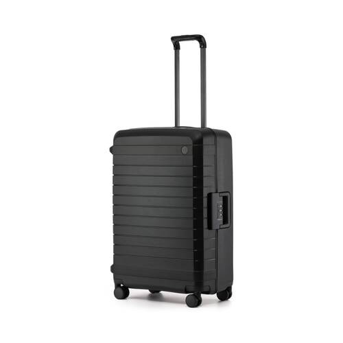 Tosca Vault Hard Shell Medium Travel Luggage Suitcase Lockable 67cm Black