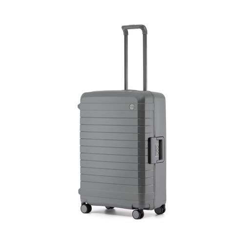 Tosca Vault Hard Shell Medium Travel Luggage Suitcase Lockable 67cm Grey