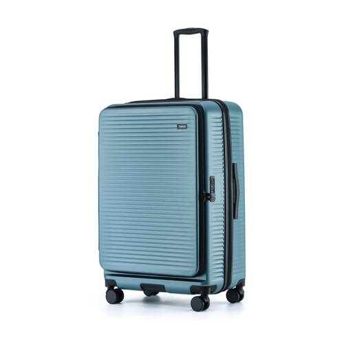 Tosca Zen Large Suitcase Travel Luggage W/ Wheels & Combination Lock 77cm Slate