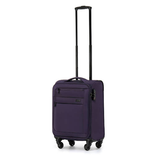 Tosca Sky Runner Carry On Travel Suitcase/Luggage 55cm - Velvet