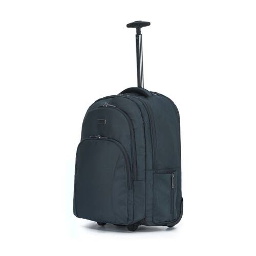 Tosca Oakmont Trolley Travel Backpack With Wheels And Handle Navy
