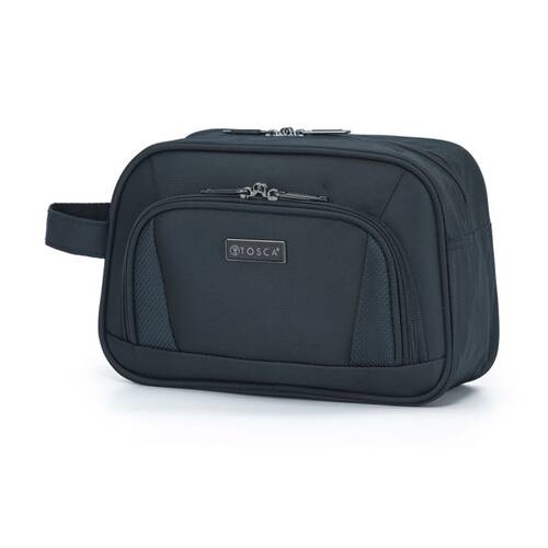 Tosca Oakmont Wetpack Travel Toiletry Pouch/Bag Wash Bag Navy
