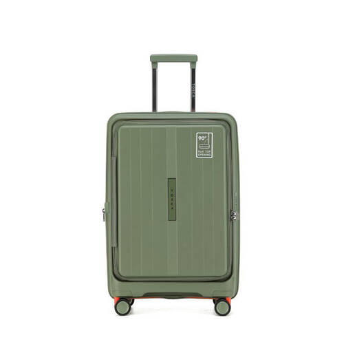 Tosca Cruiser Hard Case Carry On Travelling Suitcase Medium 67x42x27cm KHA/ORG