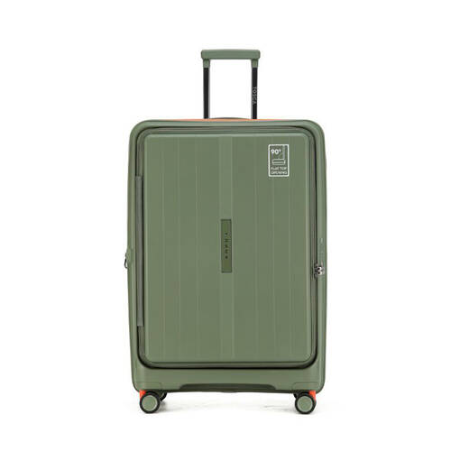Tosca Cruiser Hard Case Carry On Travelling Suitcase Large 77x51x32cm KHA/ORG