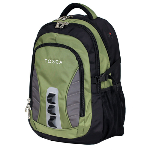 Tosca 46cm/31L Adult Shoulder Padded Backpack - Khaki/Grey