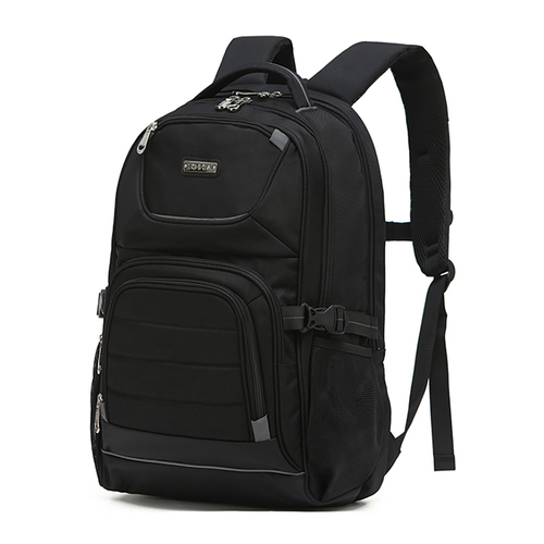 Tosca 48cm Deluxe 15.6" Laptop Padded Backpack - Black