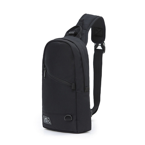 Tosca Lightweight Travel Shoulder Slinger Bag - Black