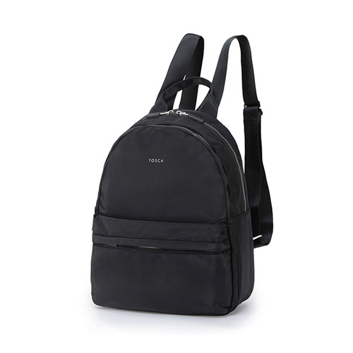 Tosca Daily Shoulder Laptop School Backpack - Black