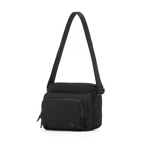 Tosca Anti-Theft RFID Blocking Shoulder Travel Bag 25x20cm - Black