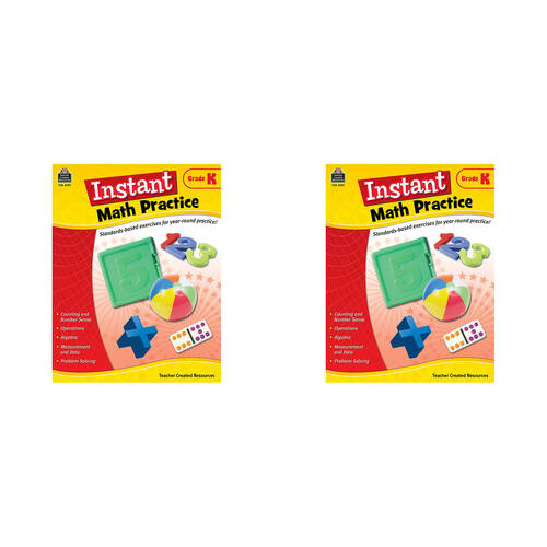 2PK Teacher Created Resources Instant Math Practice Book 5y+