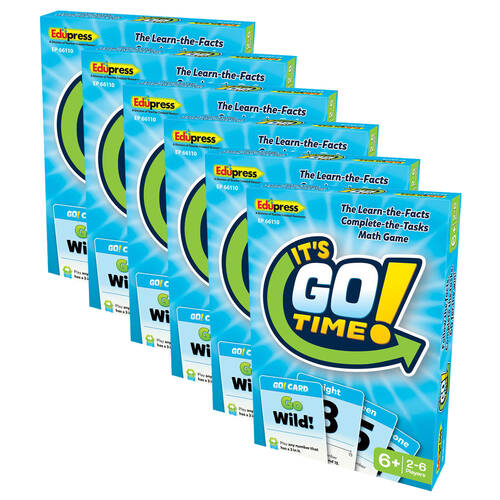 6PK Teacher Created Resources It's Go Time Card Game 6y+