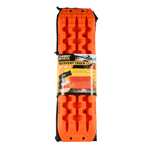 Thorny Devil 4X4 Plastic Recovery Tracks w/ Strap Mount Kit