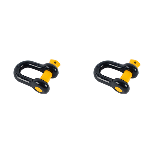2PK Thorny Devil 4750Kg Rated Bow Recovery Towing D Shackle 