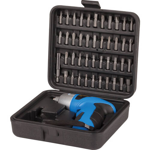 4.8V CORDLESS SCREWDRIVER SET 42 BITS