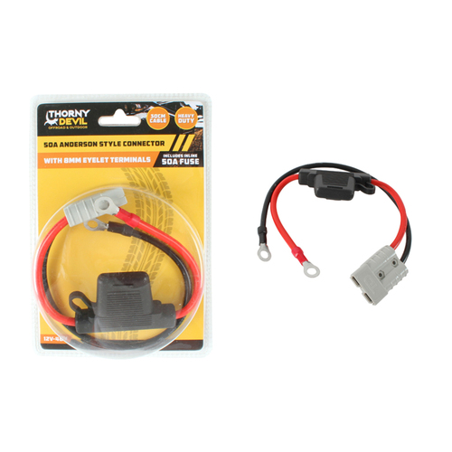 Thorny Devil 35cm/12V 15Amp Accessory Socket to Alligator Battery Clamps