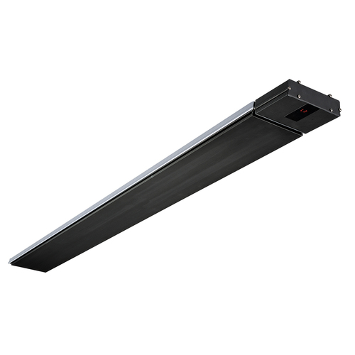 Heatstrip Radiant Slimline Heater Black 2200W w/Remote