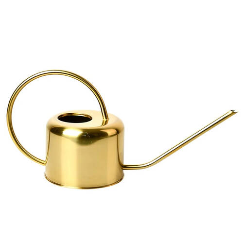 Esschert Design Vintage Watering Can 1L Garden Container 36cm Gold