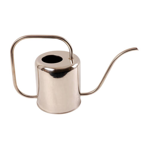 Esschert Design Indoor Stainless Watering Can Garden 1.5l Silver