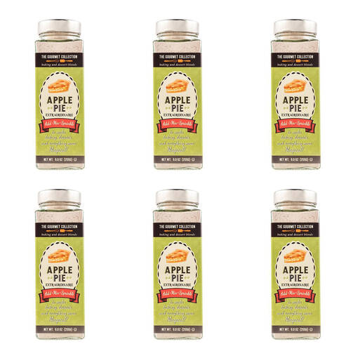 6PK Hot Shots The Gourmet Collection Baking Powder Apple Pie 255g