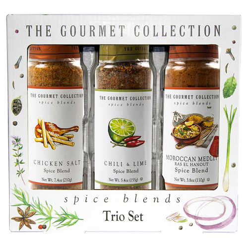 The Gourmet Collection Spice Blends Trio Set - Entertainers