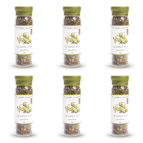 6PK Hot Shots The Gourmet Collection Spice Blend Smashed Avo 145g Seasoning