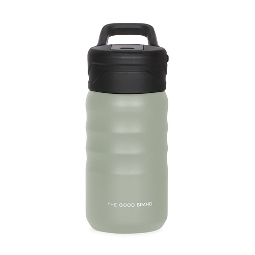 The Good Brand 355ml Small Insulated Drink Bottle - Sage