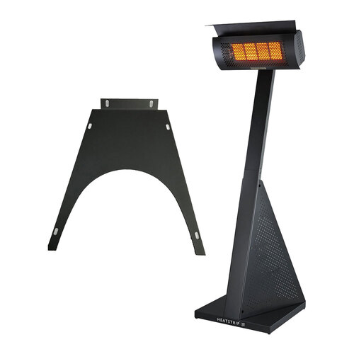 Heatstrip Portable Outdoor Gas Heater & 45kg LPG Gas Bottle Kit Set