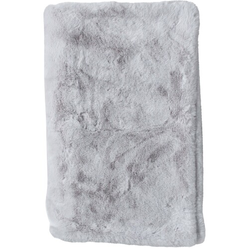 LVD 200cm Blanket Long Hair Faux Soft Plush Comfort Cloth Throw Grey
