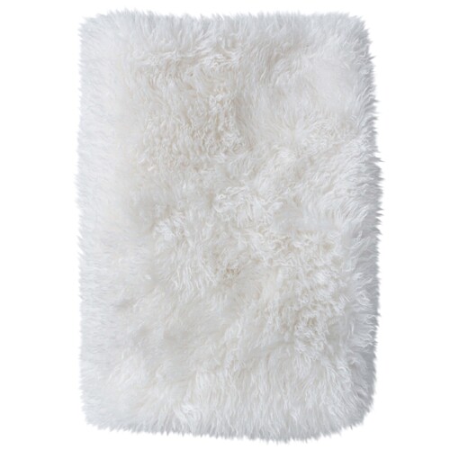 LVD 200cm Boujee Faux Blanket Soft Plush Comfort Cloth Quilt Ivory
