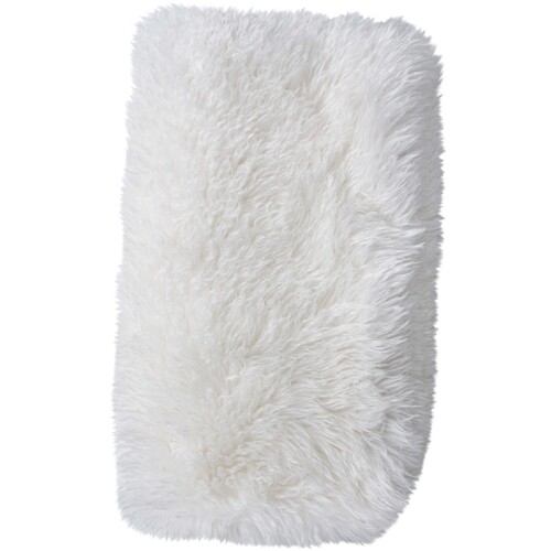 LVD 150cm Boujee Faux Throw Soft Plush Comfort Cloth Quilt Decor Ivory