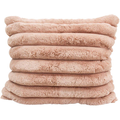 LVD Puffer Faux Fur Decorative Home Cushion Pillow 60x50cm Tuscany