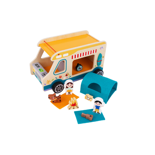 Tooky Toy Camping Rv Caravan Playset