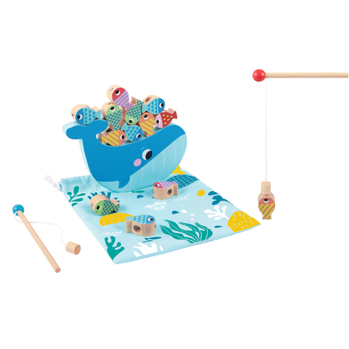 Tooky Toy Multifunction Fishing & Stacking Game