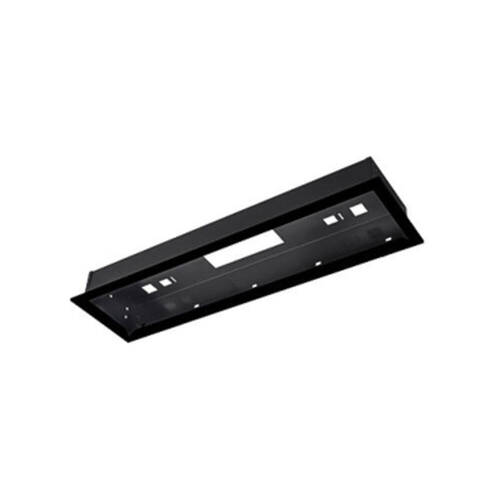 Heatstrip Flush Mount THG3200BA Heater Enclosure 102x18.7cm - Black