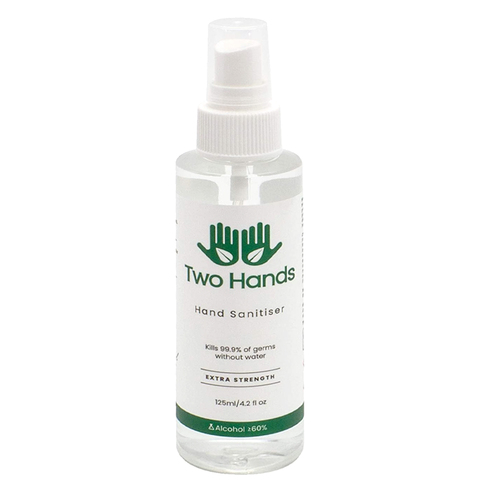 Two Hands 125ml Hand Sanitiser Spray