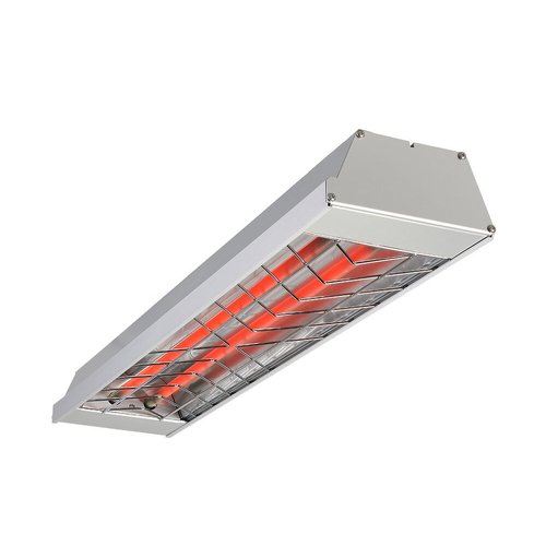 Heatstrip Max 2400W 240V 50Hz 10A IPX5 Outdoor Electric Heater - White