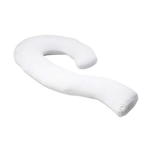Vistara Sound Sleep Ergonomic U-Shape Full Body Pillow 111x63x15cm White